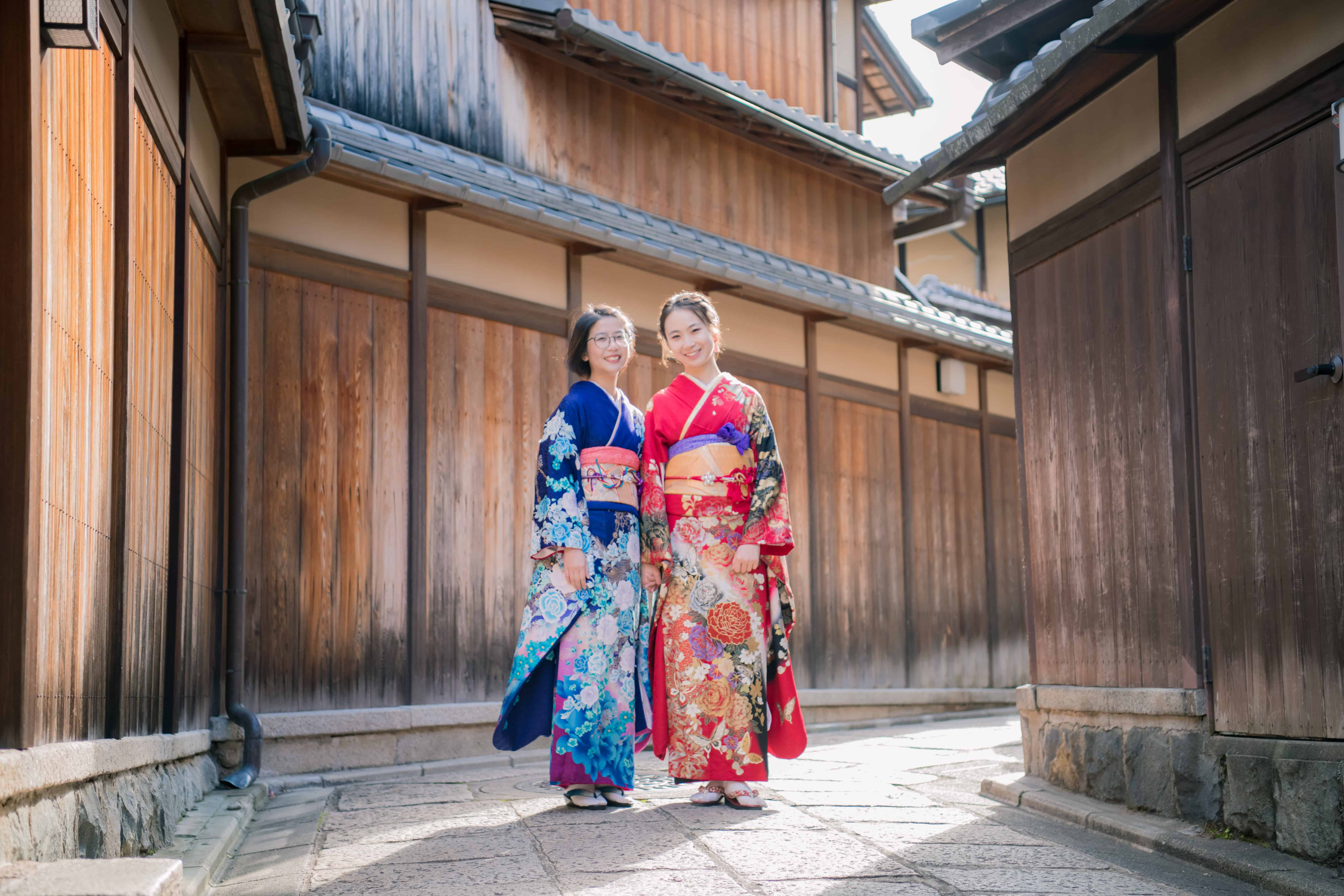 Winter Kimono Photo Shoot